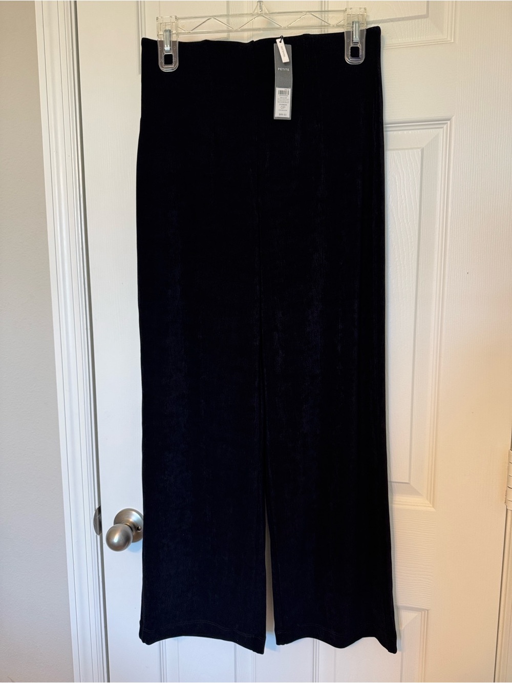 Chico’s Travelers High Rise Straight Pants Black Petite 0P NWT
